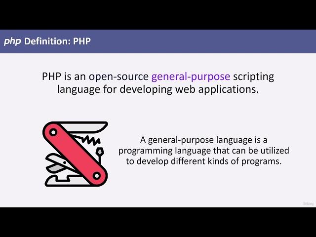 1  The PHP Interpreter