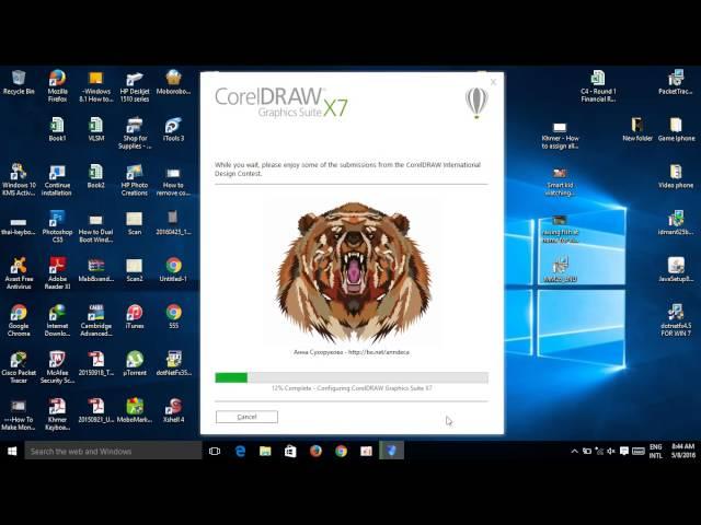 How to install Corel Draw X7 on your PC