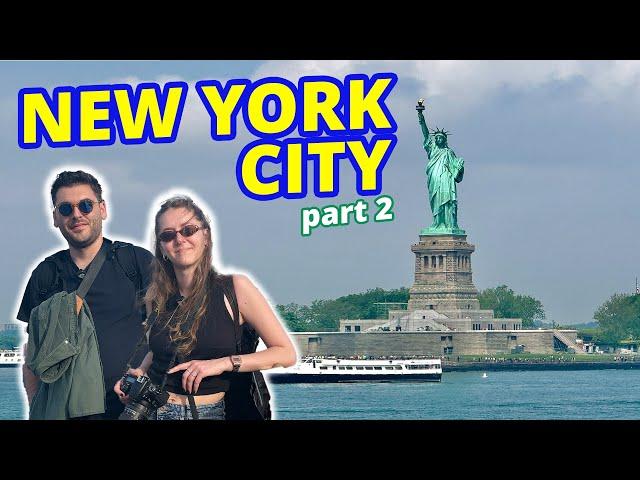 New York City Vlog 2: Visiting the Statue of Liberty For Free