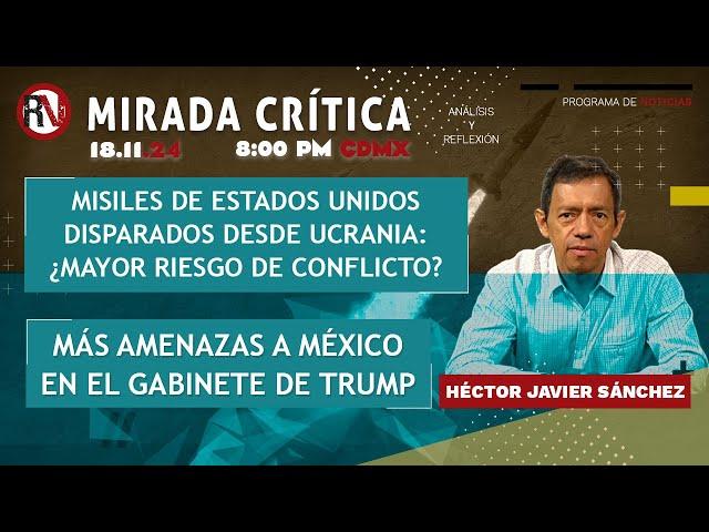 Misiles de Estados Unidos disparados desde Ucrania: ¿Mayor riesgo de conflicto? - Mirada Crítica