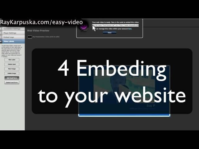 EasyWebVideo Review Tutorial, Easy Web Video Player