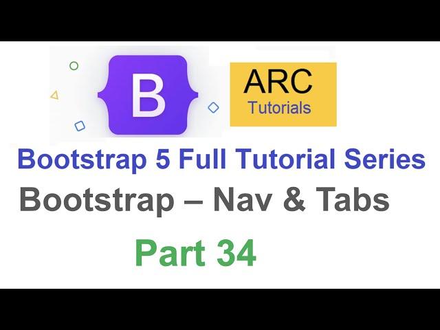 Bootstrap Tutorial For Beginners #34 - Bootstrap Nav Tabs Tutorial | Bootstrap Full Course Tutorial