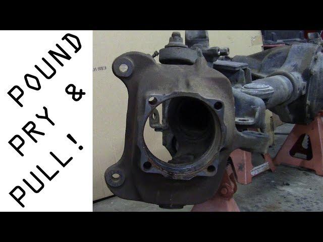 Super Duty Dana 60 Disassembly and Shaft Removal