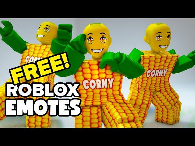 10 FREE COOL ROBLOX EMOTES YOU CAN GET NOW!