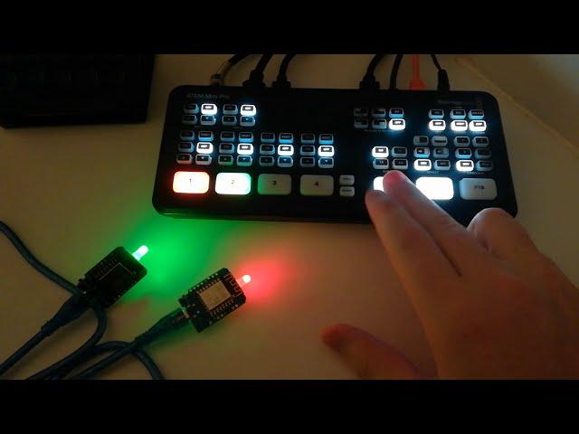 Wireless ATEM tally lights - No coding DIY project!