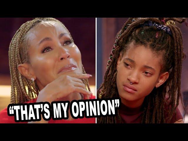 Willow Smith Confronts Mom For Supporting Trump On Red Table Talk