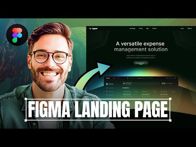 Stunning Landing Page Tutorial in Figma