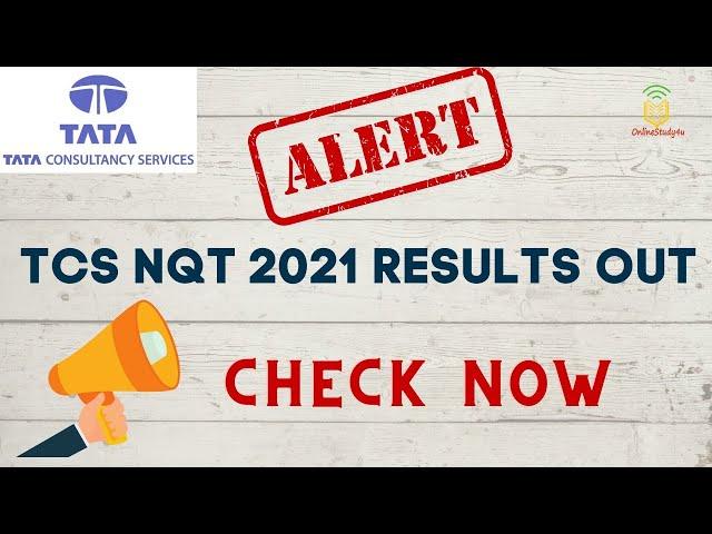 Tcs nqt 2021 results announced | Tcs nqt results