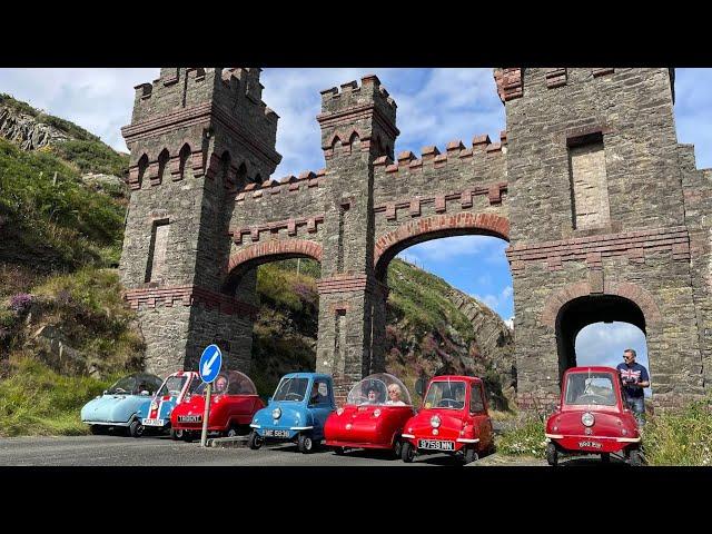 Peel P50 Isle of Man Peel Cars 2024 Rally, The Worlds Smallest Car