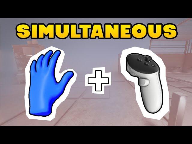 Concurrent Controller and Hand Tracking with Meta SDK - Unity Tutorial
