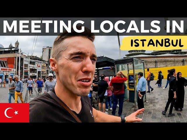 Meeting FRIENDLY LOCALS - Exploring Istanbul From Luxury Cruise Ship