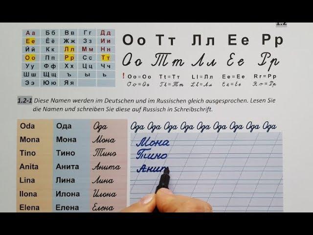 RUSSISCH FÜR TOTALE ANFÄNGER (2). Russisch lernen. 5 Minuten für das russische Alphabet.