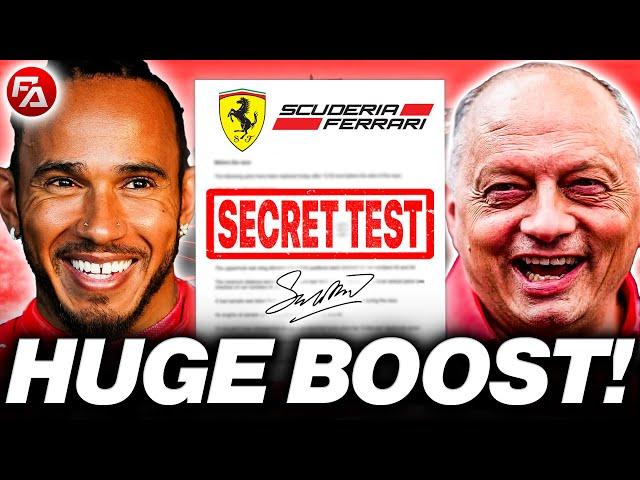 Lewis Hamilton’s INSANE SECRET Ferrari TEST RESULTS Leave F1 World STUNNED!