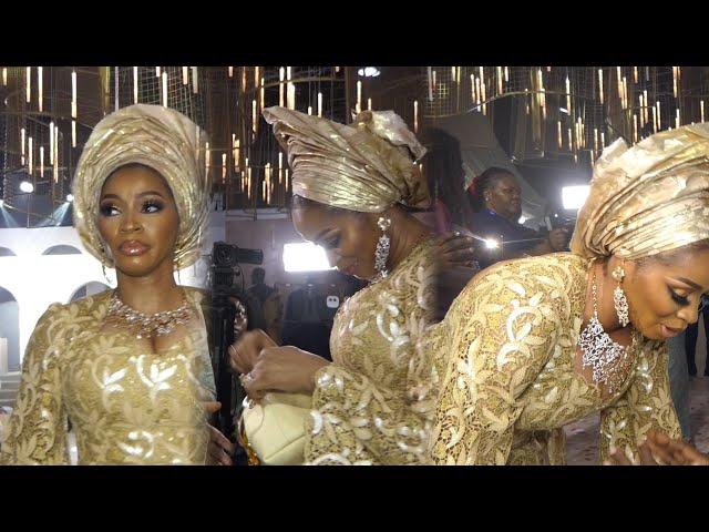 SEE THE BILLIONAIRE WITH CLASS...GLOWISH LOOK OF DR MRS SHADE OKOYA AT FATGBEMS SON'S WEDDING