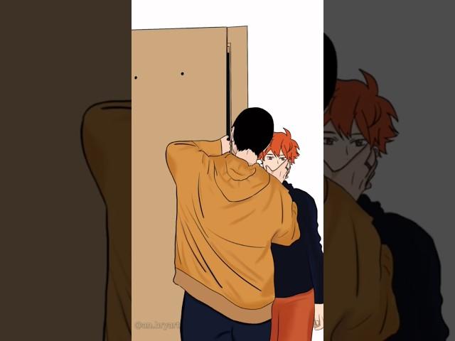 Just Practicing he says || #haikyuu #anime #hinata #kageyama #kagehina #tiktok [©®an.byart]