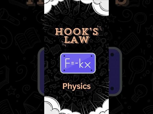 Hooke's law | IGCSE | GCSE | Edexcel OLevel #oneminutelearning 63 #physics Revision