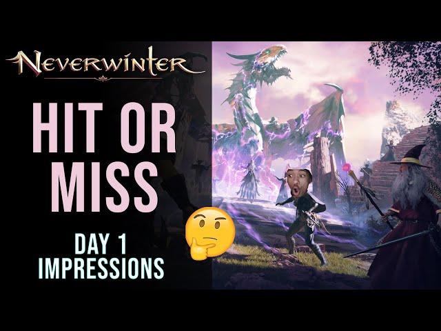 Was It A Hit Or Miss // Dragonbone Vale Day 1 Impressions - Neverwinter