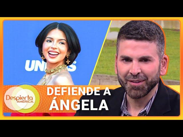 Jomari defiende a Ángela Aguilar por sus supuestos rellenos | Despierta América | Hoy | 3 de julio