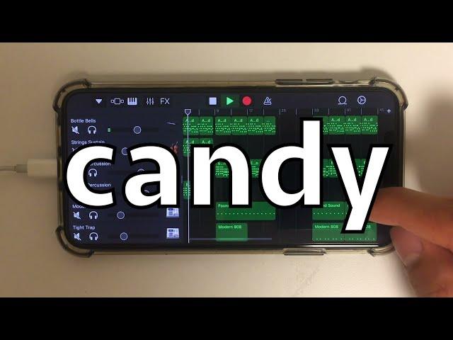 캔디 - 백현 Candy Cover on Iphone Garageband