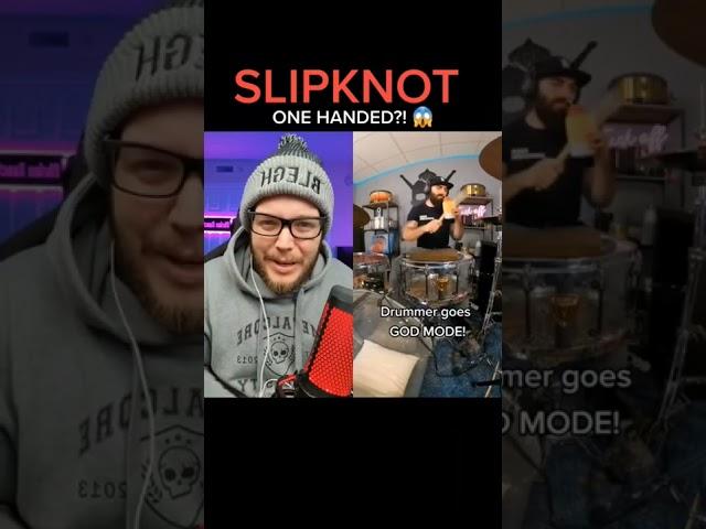 This guy drums SLIPKNOT One Handed?! WHAT?! // el estepario siberiano Reaction