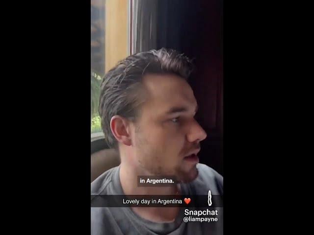 'Quality time' Last video posts from Liam Payne in Argentina