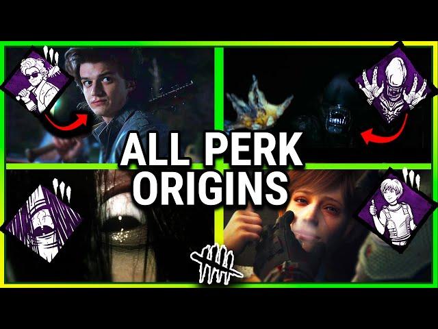 EVERY Licensed Perk ORIGIN! - Dead By Daylight