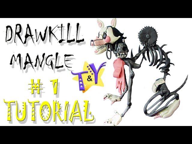 Как слепить Дравкил Мангл Туториал 1 Drawkill Mangle from plasticine Tutorial 1