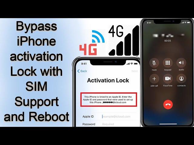 iPhone Bypass Activation Lock Sim Call Fix and ON/OFF || Software