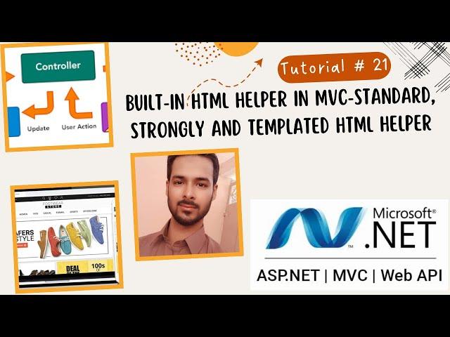 Tutorial 21: Built-in HTML Helper in MVC | Standard, Strongly and Templated HTML Helper in MVC