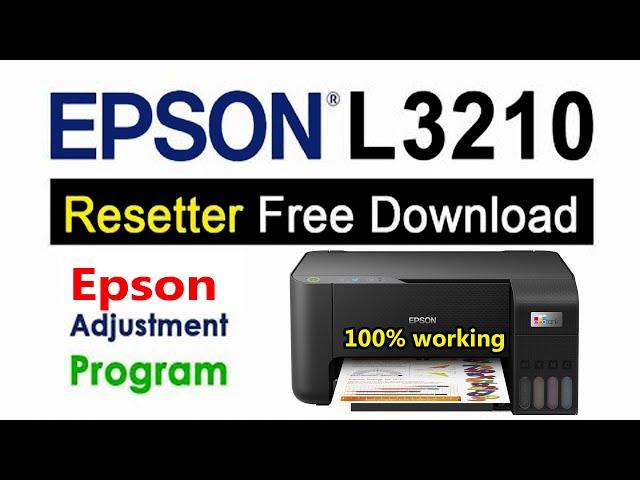 ▷100% WORKING EPSON l3210 resetter free download#epson #epsonl3210 #epsonprinter #azadmediafeni