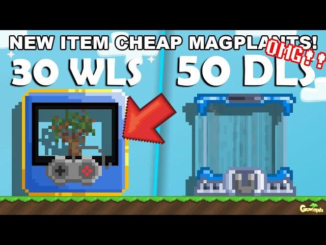 NEW 30WLS MAGPLANT vs 5000WLS MAGPLANT!! OMG!! | GrowTopia