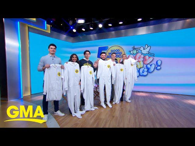 Babies born live on 'GMA' return to show