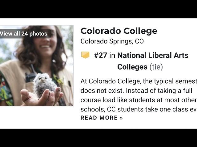 Colorado College withdraws from annual ranking of best colleges by U.S