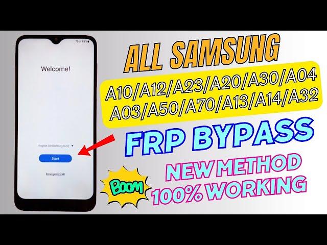 All Samsung Frp Bypass Android 11/12/13 - REMOVE GOOGLE ACCOUNT - (100% Working) New Method 2024