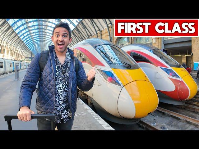 FIRST TIME on LNER Azuma Bullet Train - London To Newcastle 