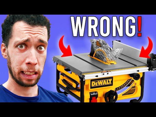 8 Mistakes EVERY New Woodworker Makes With a Table Saw!