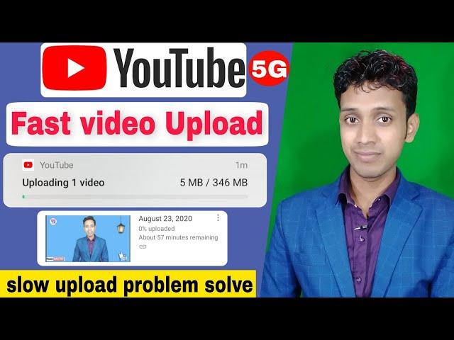 How to fast upload video on YouTube Android // YouTube video fast upload Kaise kare // in hindi