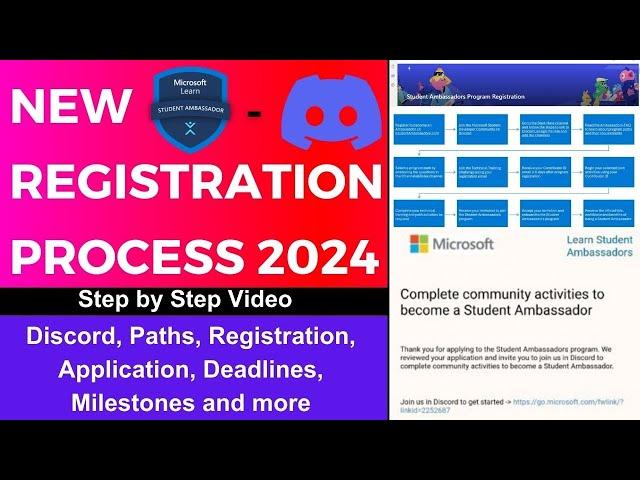 MLSA Registration 2024 Step by Step Guide to Join Microsoft Learn Student Ambassadors Program 2024