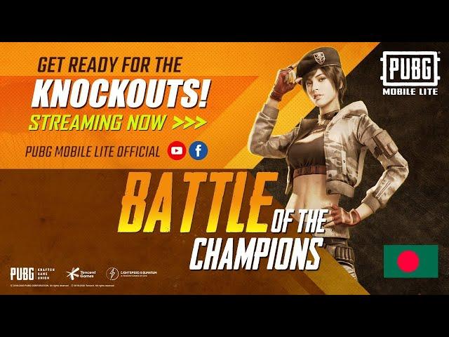 Battle of the Champions- Knockout Round | Day 1 | BANGLA