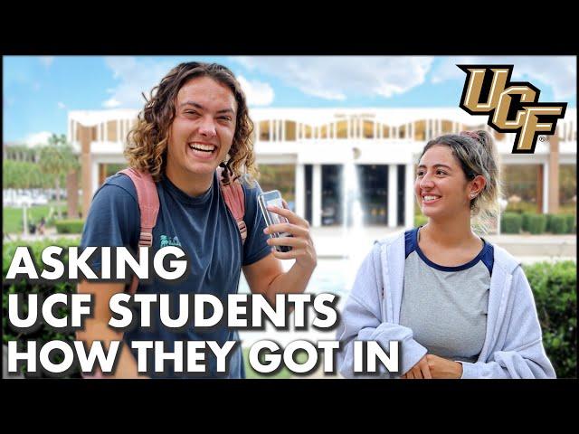 Asking UCF Students How They Got Into UCF | GPA, SAT/ACT, Clubs, etc.