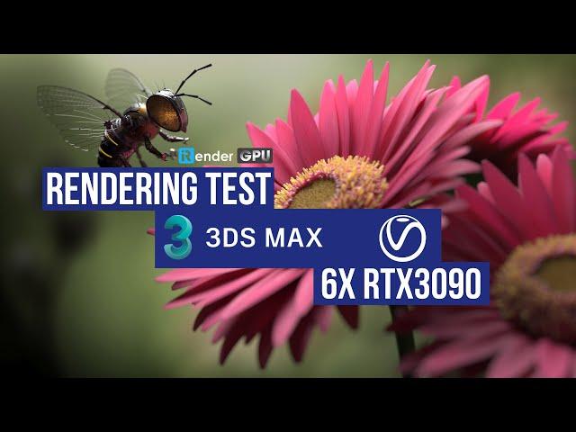 Powerful GPU Render Farm for 3dsmax Vray - Render with RTX 6x3090 | iRender Cloud Rendering