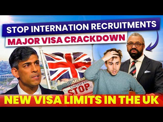 UK TO STOP IMMIGRATION BY INTRODUCING VISA CAP! UK Politics | Rishi Sunak | UK Elections