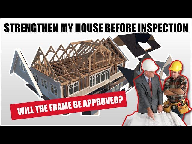 Building a house by myself (Ep.6) Strengthen the house before inspection