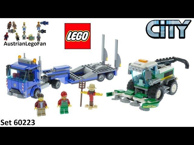 Lego City 60223 Harvester Transport Speed Build