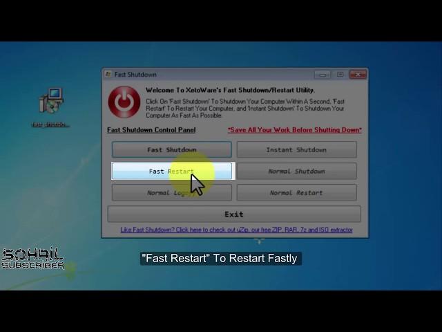 How To fast shutdown PC | Windows 10, 8, 7