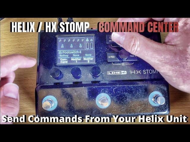 Helix/HX Stomp Command Center - Send Commands to Other Music Gear