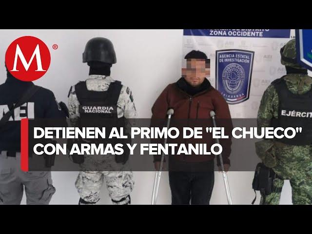 Detienen al primo de "El Chueco" en Chihuahua, alias "El Shakira"