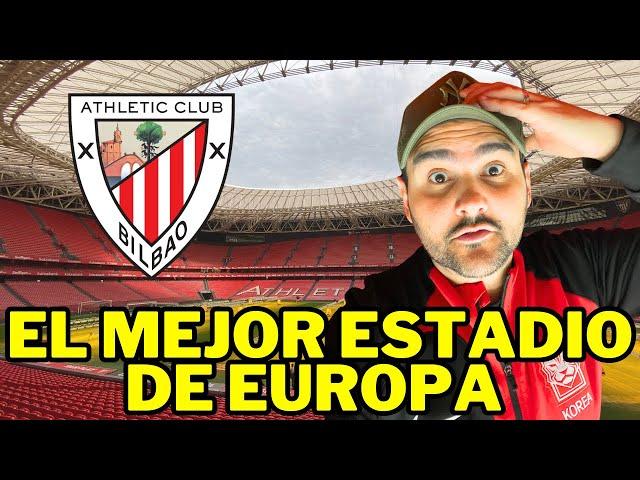 ️ CONOCE ¿EL MEJOR ESTADIO DE EUROPA?: SAN MAMÉS  Tour por el estadio y MUSEO