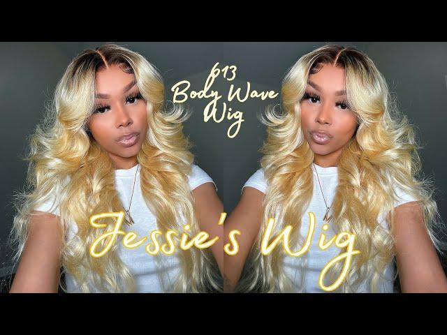 Flawless Install  The Best Blonde 4/613 Wig ft Jessie's Wig