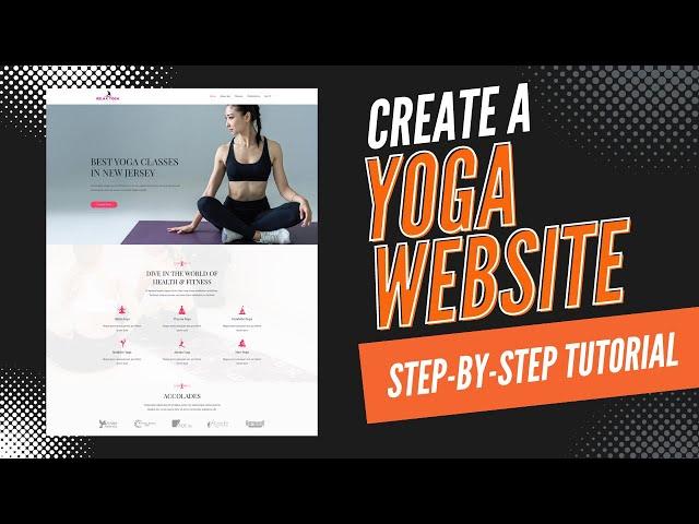 How To Create A Yoga Website In WordPress  | Yoga Design Website Tutorial